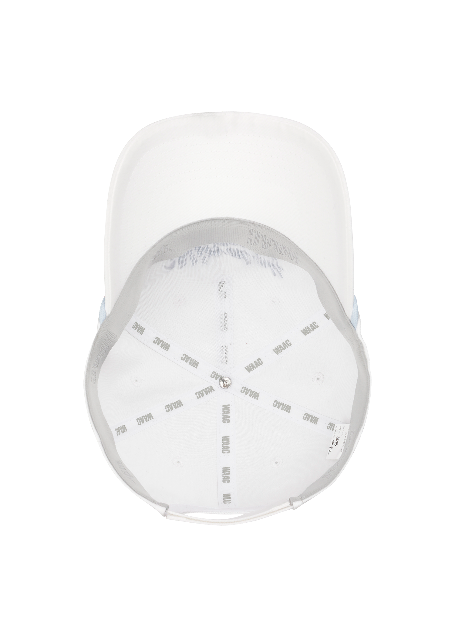 Curved-brim cap with a bold front slogan embroidery
Textured panel design adds a simple accent
Adjustable back strap for a comfortable fit