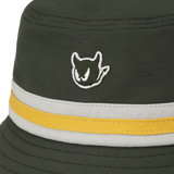 Color Tape Bucket Hat
with a color-tape accent&nbsp;
Front WAACKY emblem detail
Wide brim for a balanced silhouette