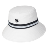 Color Tape Bucket Hat
with a color-tape accent&nbsp;
Front WAACKY emblem detail
Wide brim for a balanced silhouette
