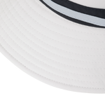Color Tape Bucket Hat
with a color-tape accent&nbsp;
Front WAACKY emblem detail
Wide brim for a balanced silhouette