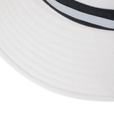 Color Tape Bucket Hat
with a color-tape accent&nbsp;
Front WAACKY emblem detail
Wide brim for a balanced silhouette
