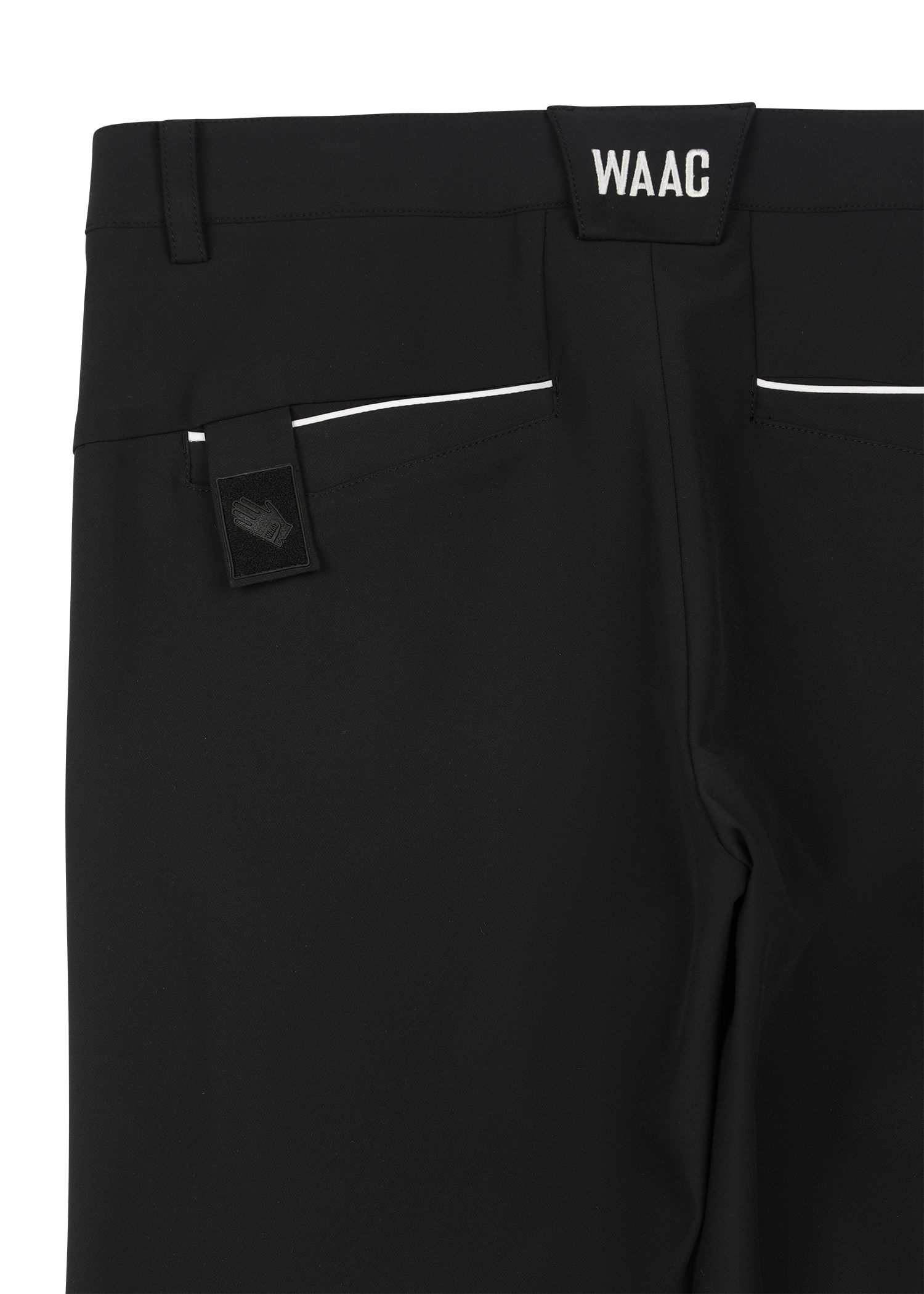 Lightweight stretch pants with a tapered fit
Regular front and elastic back waist
Four pocket design for practical wear