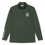Lightweight half zip mid layer for transitional warmth
Reflective Players patch detail
Bold sleeve slogan graphic