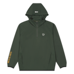 Soft hoodie with signature WAACKY character
K Dragon inspired graphic on the back
Contrast sleeve graphic accents