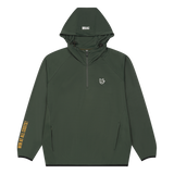 Soft hoodie with signature WAACKY character
K Dragon inspired graphic on the back
Contrast sleeve graphic accents