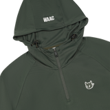 Soft hoodie with signature WAACKY character
K Dragon inspired graphic on the back
Contrast sleeve graphic accents