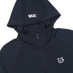 Soft hoodie with signature WAACKY character
K Dragon inspired graphic on the back
Contrast sleeve graphic accents