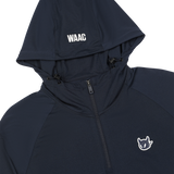Soft hoodie with signature WAACKY character
K Dragon inspired graphic on the back
Contrast sleeve graphic accents