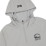 Half Zip Jersey Hoodie | Men