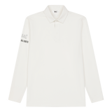 Logo Placket LS Polo | Men