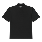 Air mesh polo in a relaxed loose fit
Front slogan and multi logo details
Breathable structure for active wear