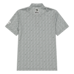 Lightweight stretch polo with a K monogram pattern
Front WAAC logo detail
Subtle sleeve graphic point