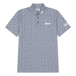 Lightweight stretch polo with a K monogram pattern
Front WAAC logo detail
Subtle sleeve graphic point