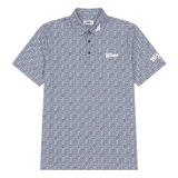 Lightweight stretch polo with a K monogram pattern
Front WAAC logo detail
Subtle sleeve graphic point