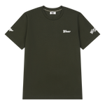 Soft jersey T shirt with a front WAAC logo detail
Back K Dragon WAACKY graphic
Sleeve logo point