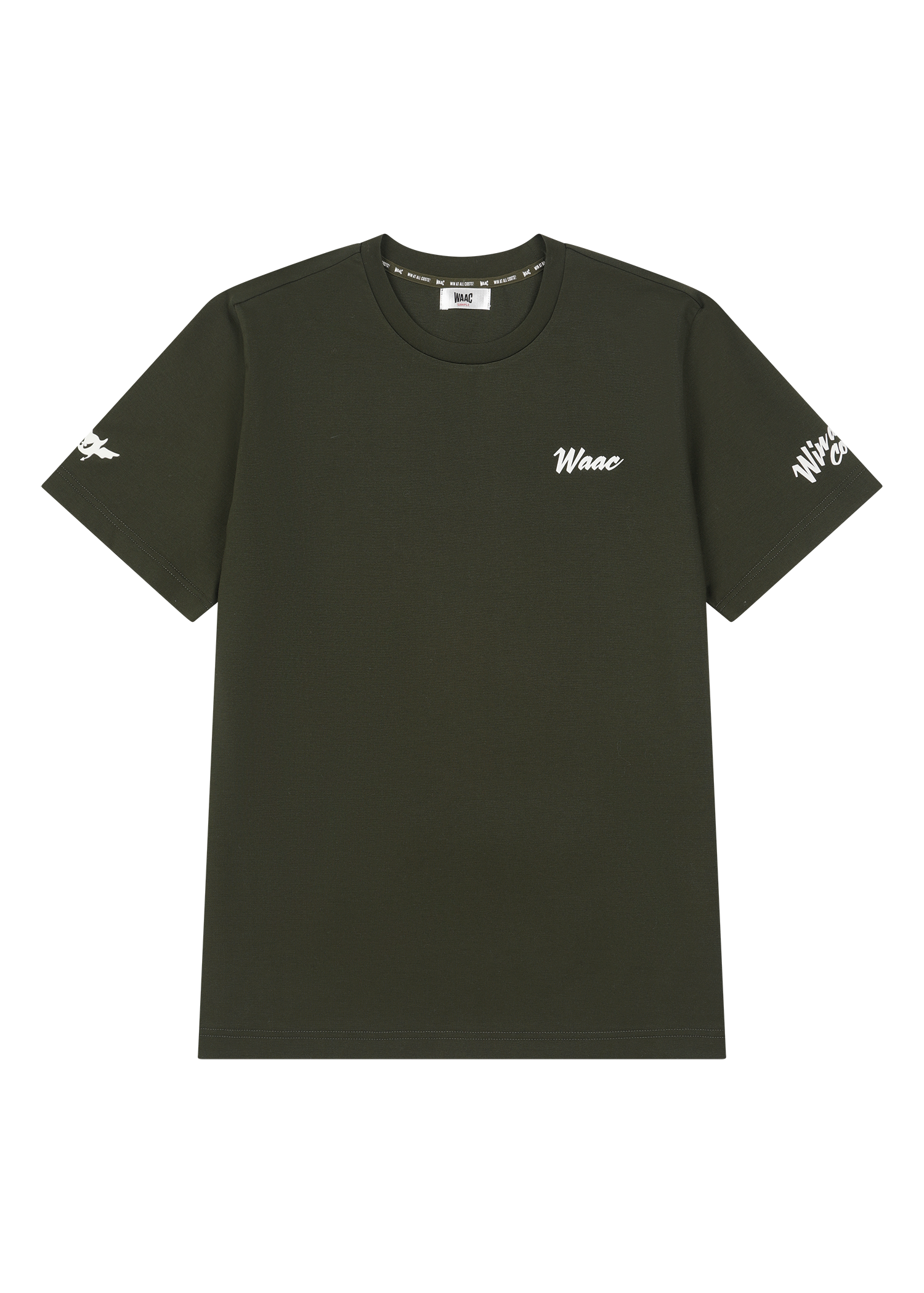 Soft jersey T shirt with a front WAAC logo detail
Back K Dragon WAACKY graphic
Sleeve logo point