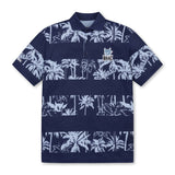 Palm Tree Block Polo | Men