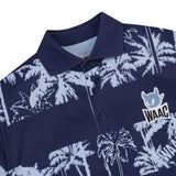 Palm Tree Block Polo | Men