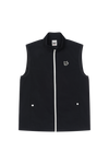 Logo Zip-up Vest | Men