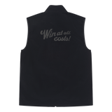 Logo Zip-up Vest | Men