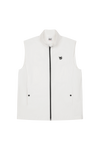 Logo Zip-up Vest | Men
