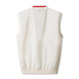 V-neck Knit Vest | Men