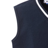 V-neck Knit Vest | Men