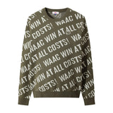 Diagonal Logo Sweater | Men