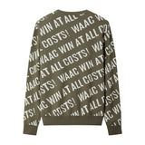 Diagonal Logo Sweater | Men