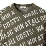 Diagonal Logo Sweater | Men