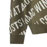 Diagonal Logo Sweater | Men
