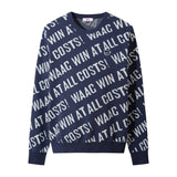 Diagonal Logo Sweater | Men