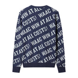 Diagonal Logo Sweater | Men