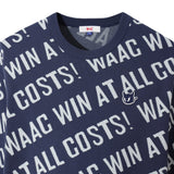 Diagonal Logo Sweater | Men