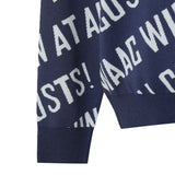 Diagonal Logo Sweater | Men
